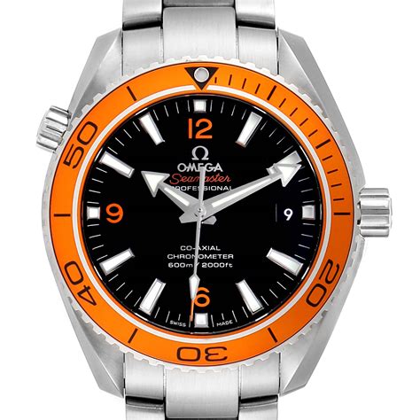 omega seamaster orange bezel